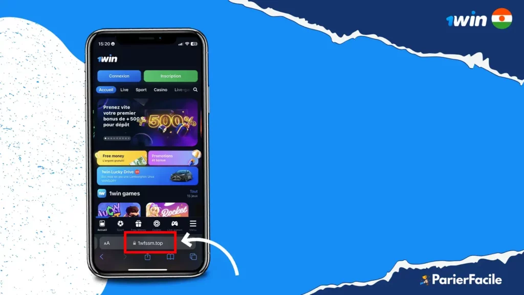Télécharger 1win APK Niger sur iOS