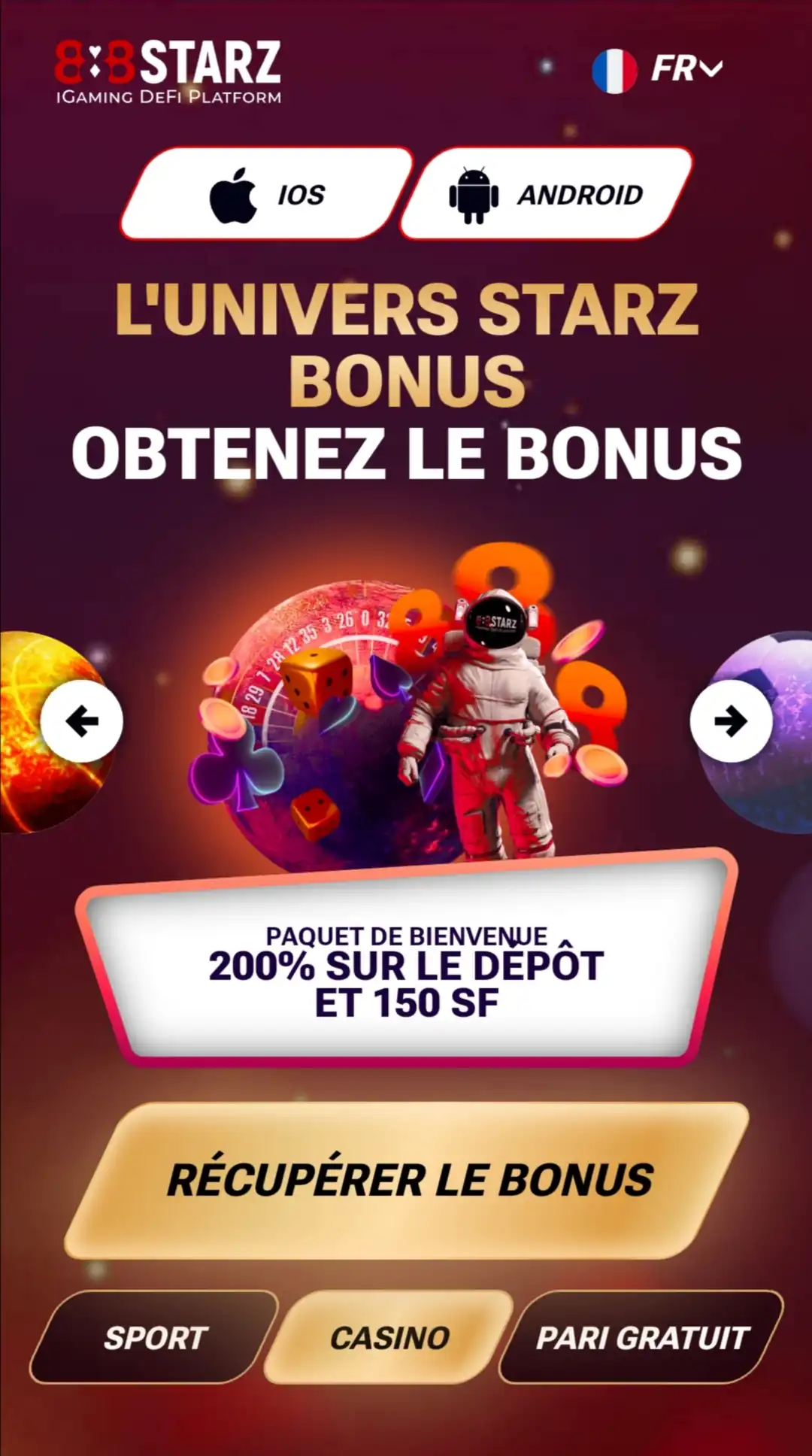 télécharger 888Starz APK