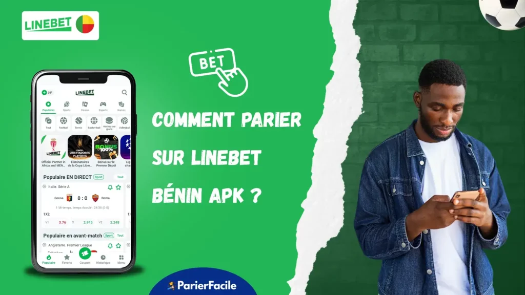 Как делать ставки на Linebet Benin APK 