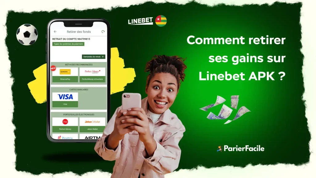 Comment retirer ses gains sur Linebet APK