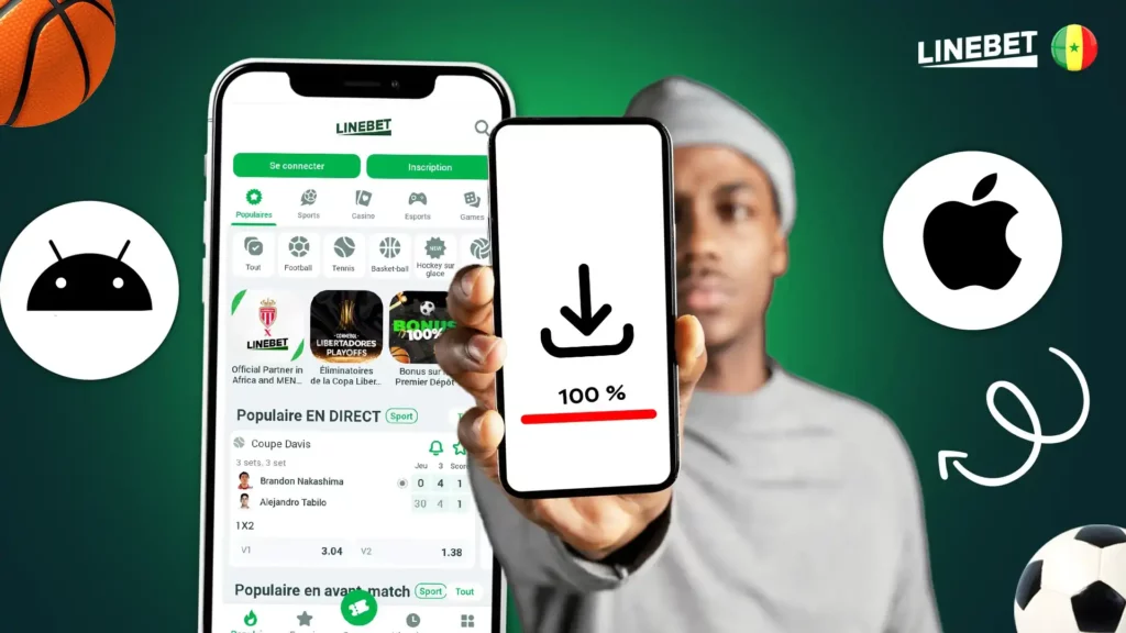 Inscription sur Linebet Sénégal