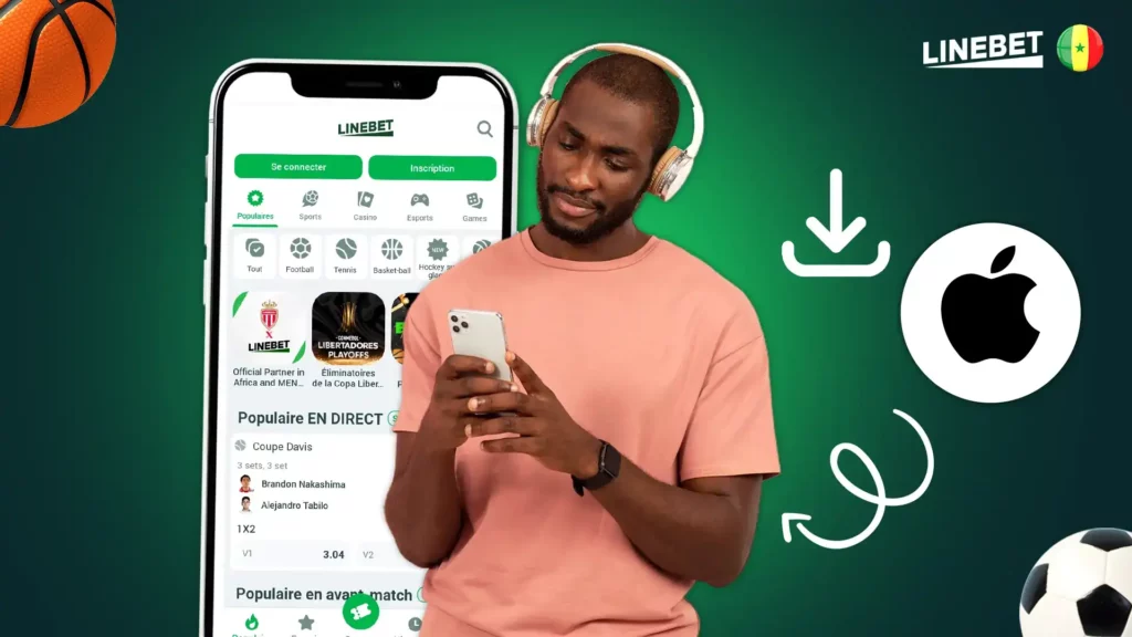 télécharger Linebet sur iPhone