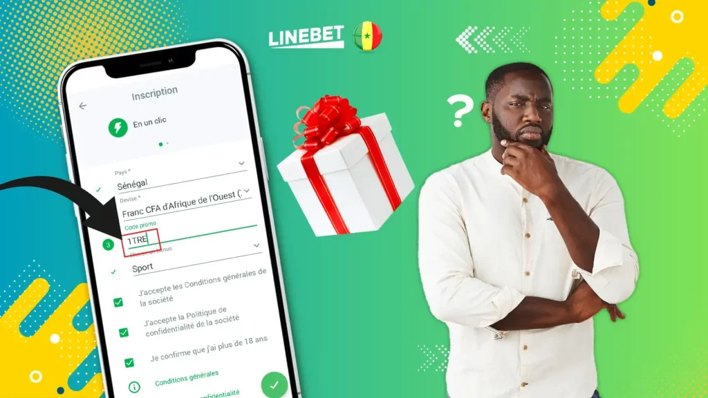 Comment utiliser le code promo Linebet Sénégal