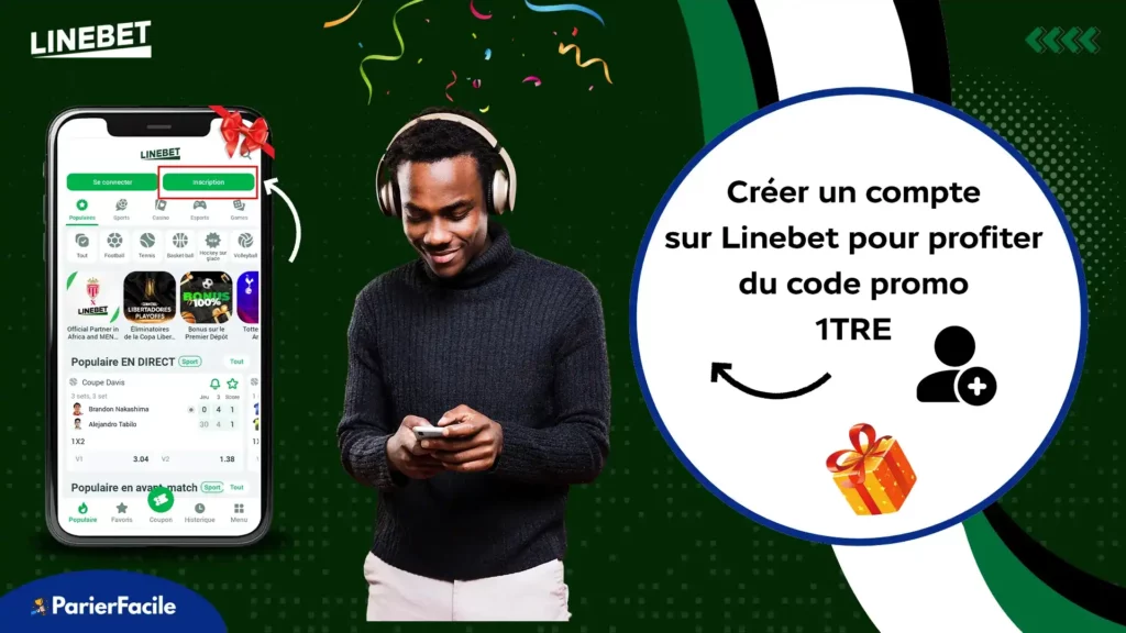 Создайте аккаунт в Linebet, чтобы воспользоваться промокодом 1TRE