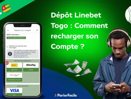 Dépôt Linebet Togo : comment recharger son Compte ? 