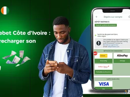 Dépôt Linebet Côte d’Ivoire : comment recharger son compte