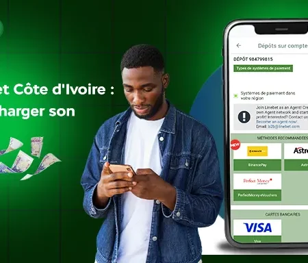 Dépôt Linebet Côte d’Ivoire : comment recharger son compte