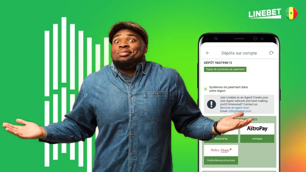 Pourquoi faire un dépôt sur Linebet Sénégal