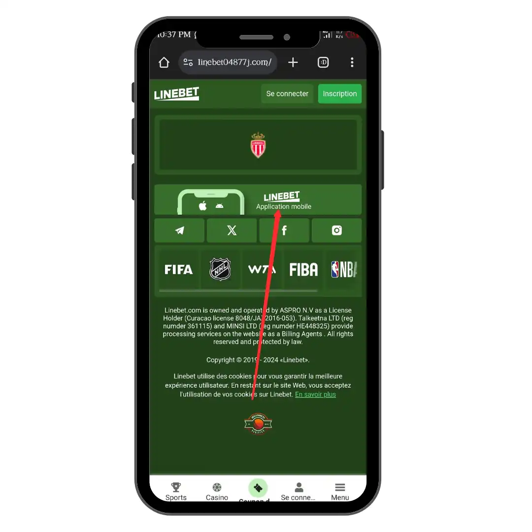 download Linebet Togo APK