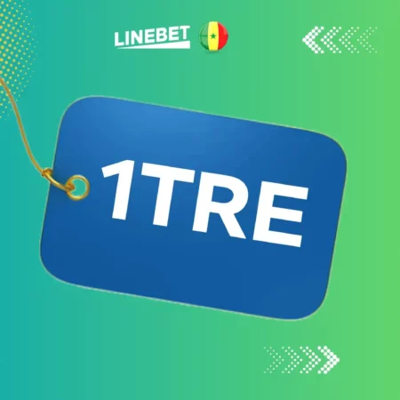 Le meilleur code promo Linebet Sénégal : 1TRE