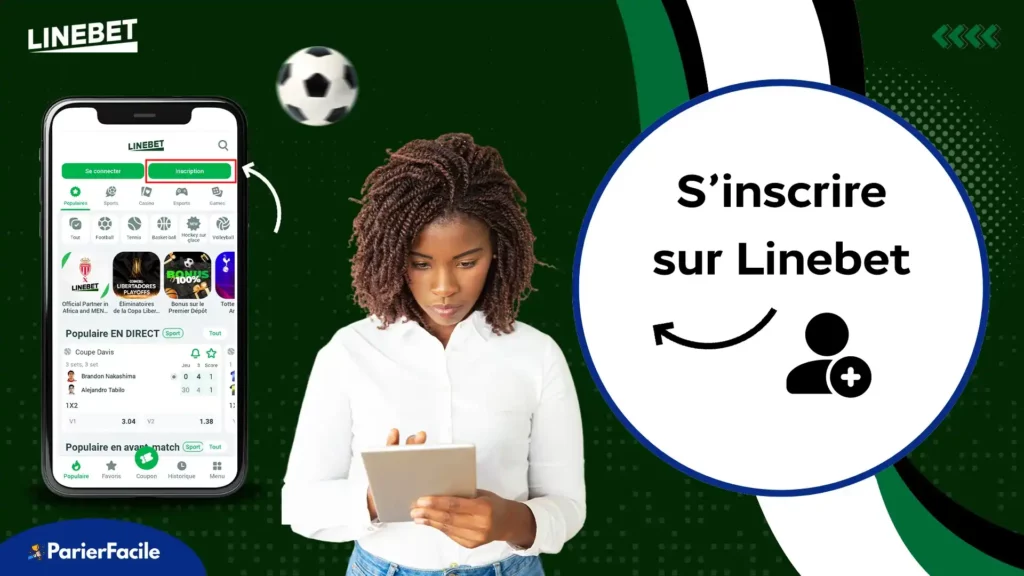 سجل لدى شركة المراهنات Linebet