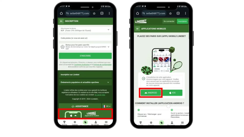 How to download Linebet Apk on Android 