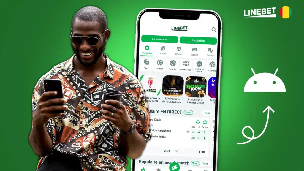 fonctionnalités Linebet APK