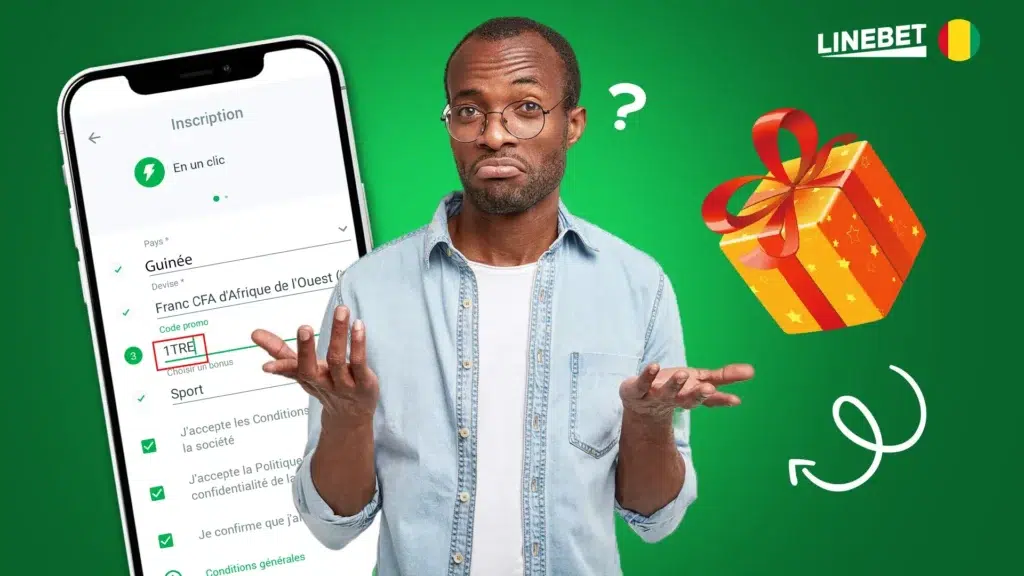 Comment utiliser le code promo Linebet Guinée 