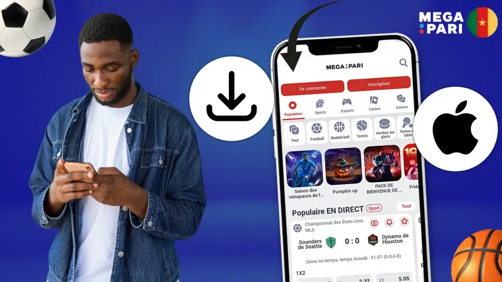 Megapari Cameroun sur iOS