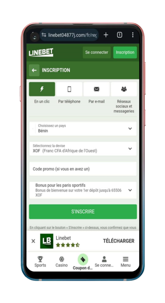 Linebet Mali apk