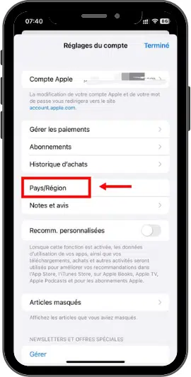 étape 3 pour télécharger Megapari Bénin sur iOS