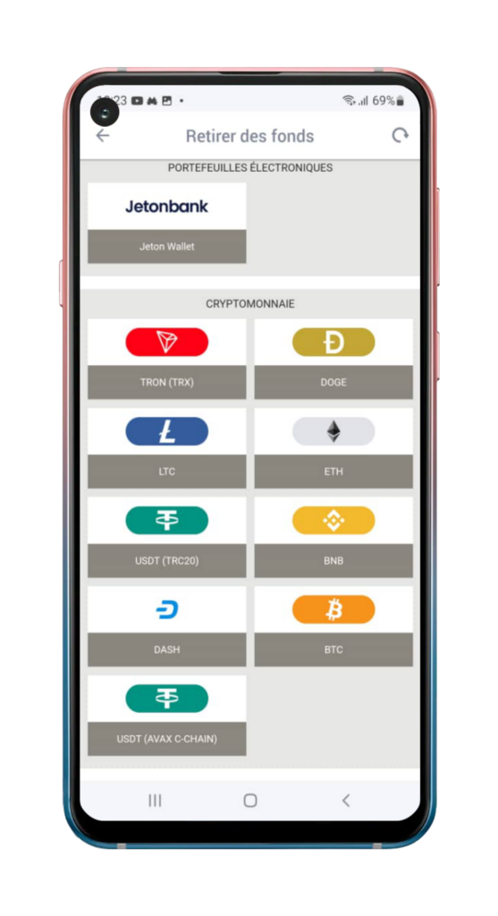 Retrait sur Megapari Niger