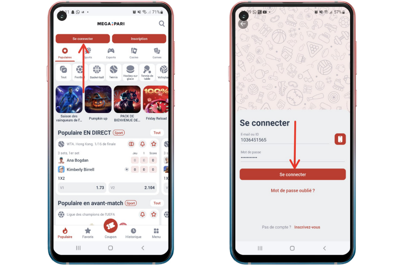 Retrait sur Megapari Niger