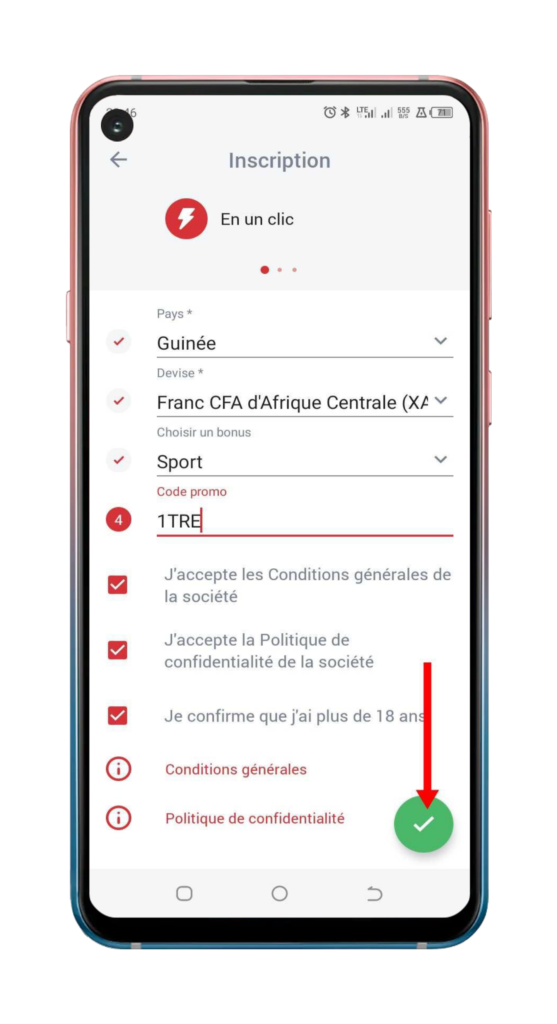 Bonus 888starz Guinée