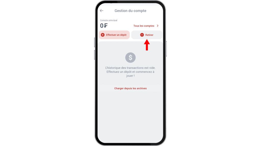 Retrait sur Megapari Guinée 3