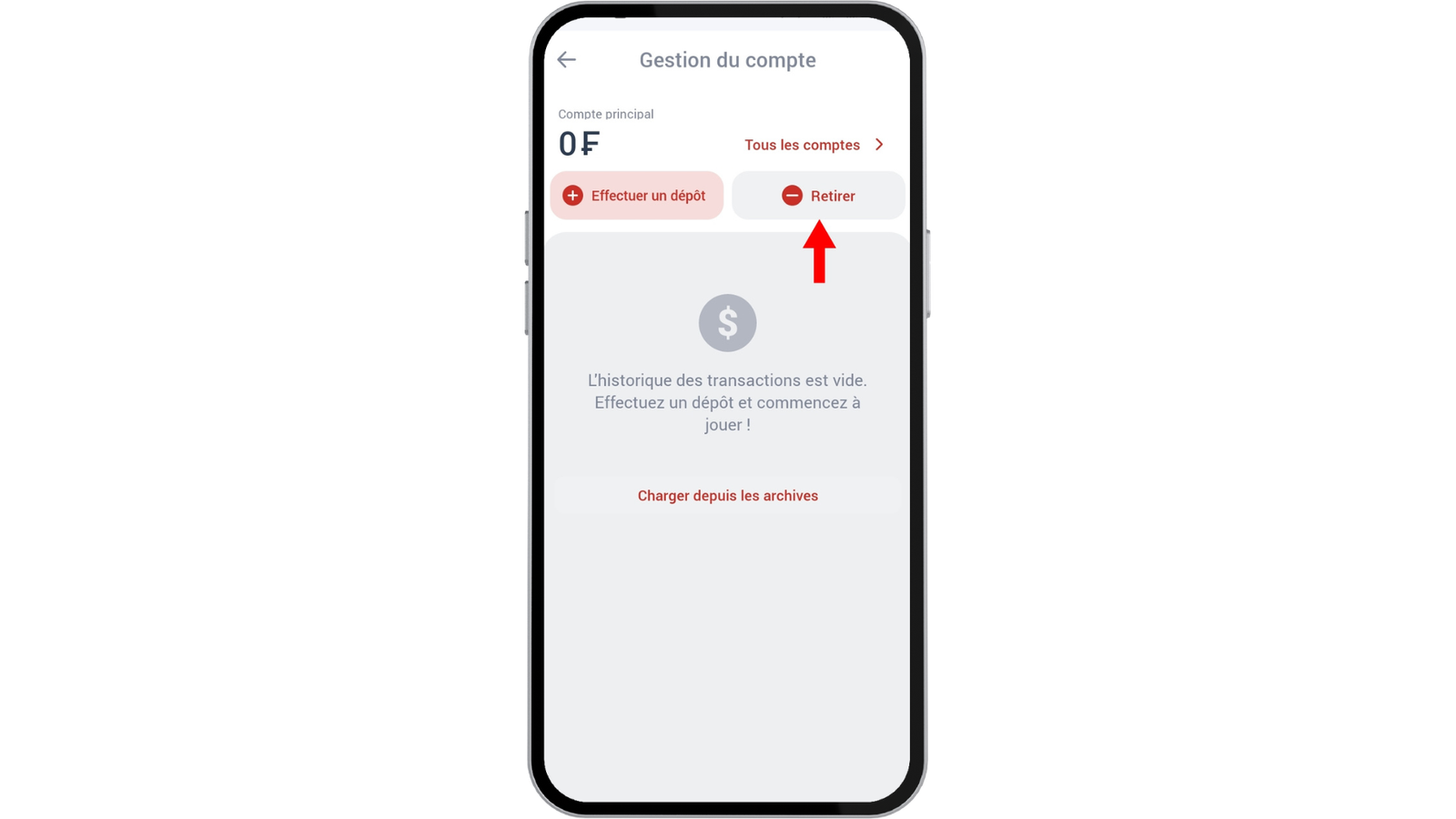 Retrait sur Megapari Guinée 3
