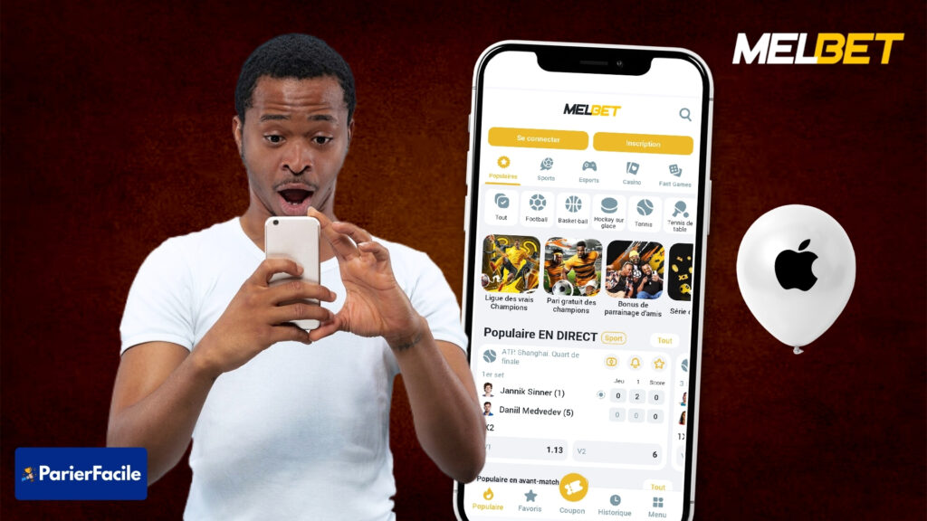 Comment telecharger Melbet apk sur iOS