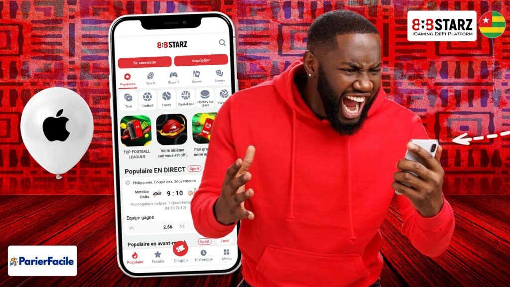 Comment télécharger 888Starz apk iOS au Togo