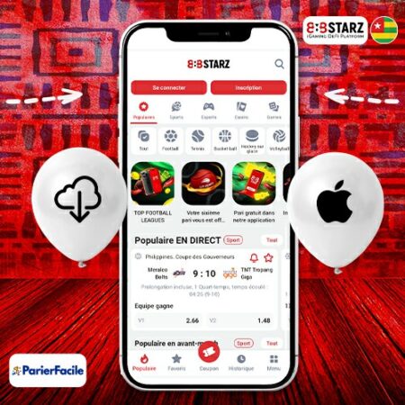 Comment télécharger 888starz pour iPhone au Togo ?