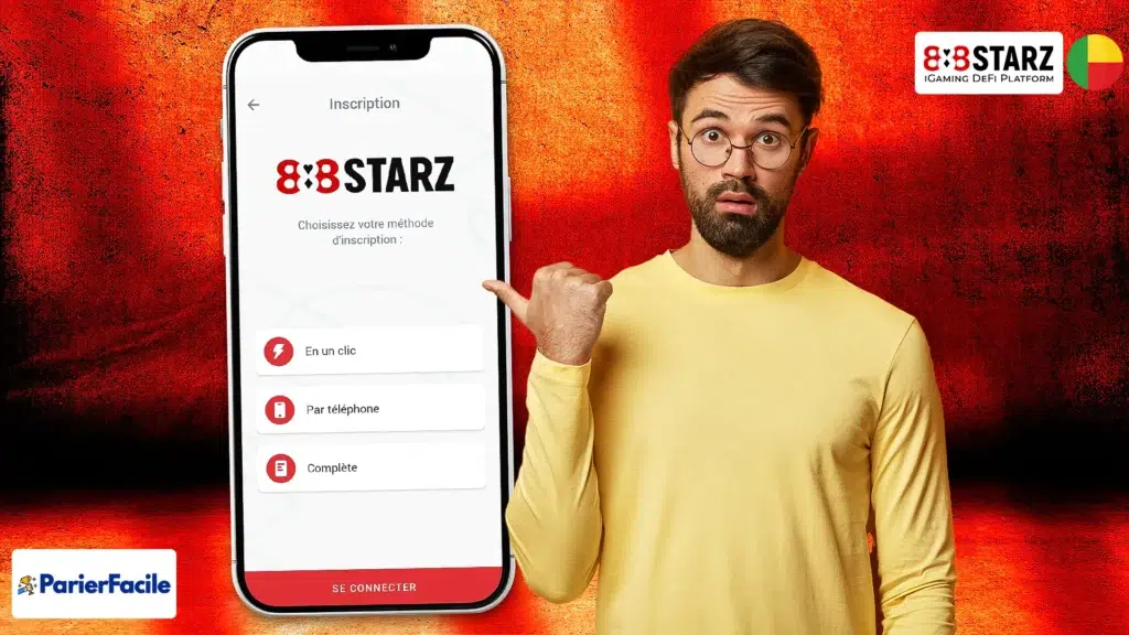 Étapes pour s’inscrire sur 888Starz au BéninÉtapes pour s’inscrire sur 888Starz au Bénin