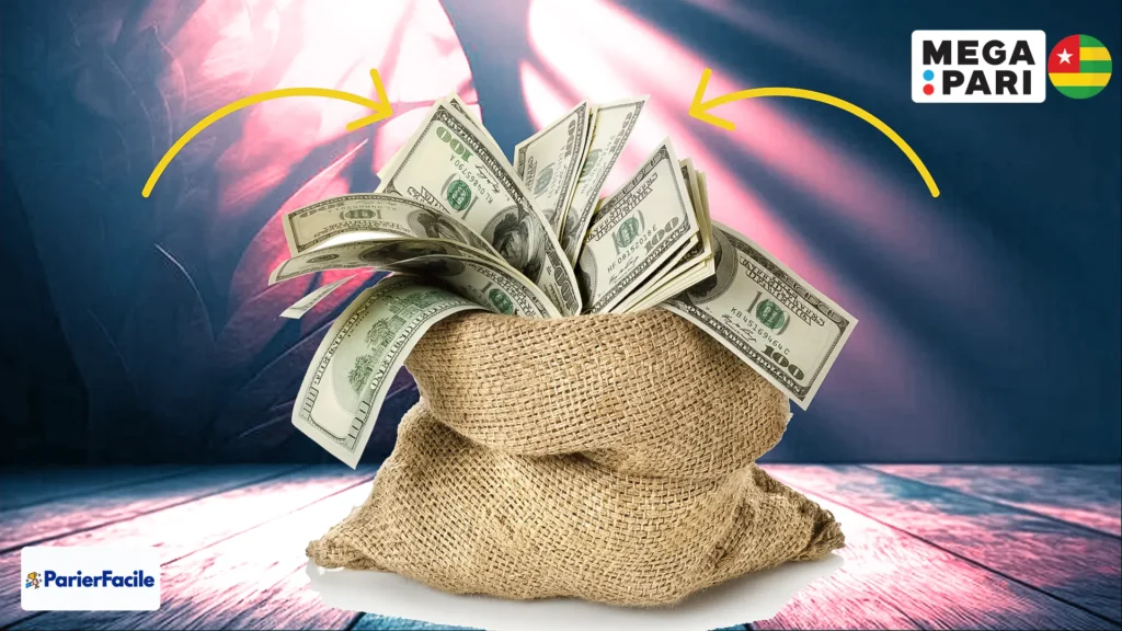 dépôt sur Megapari Togo