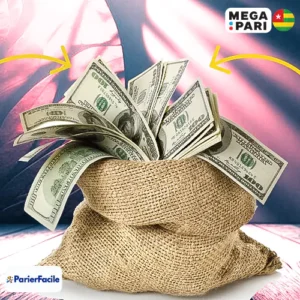 dépôt sur Megapari Togo