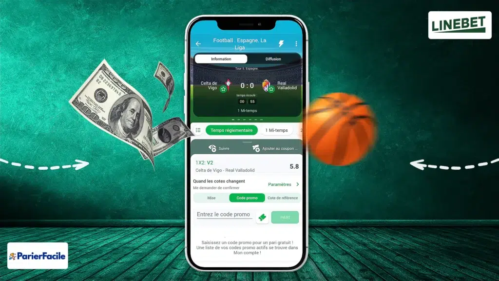 Comment parier sur Linebet pas à pas?