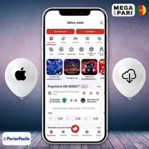 Megapari Cameroun sur iOS