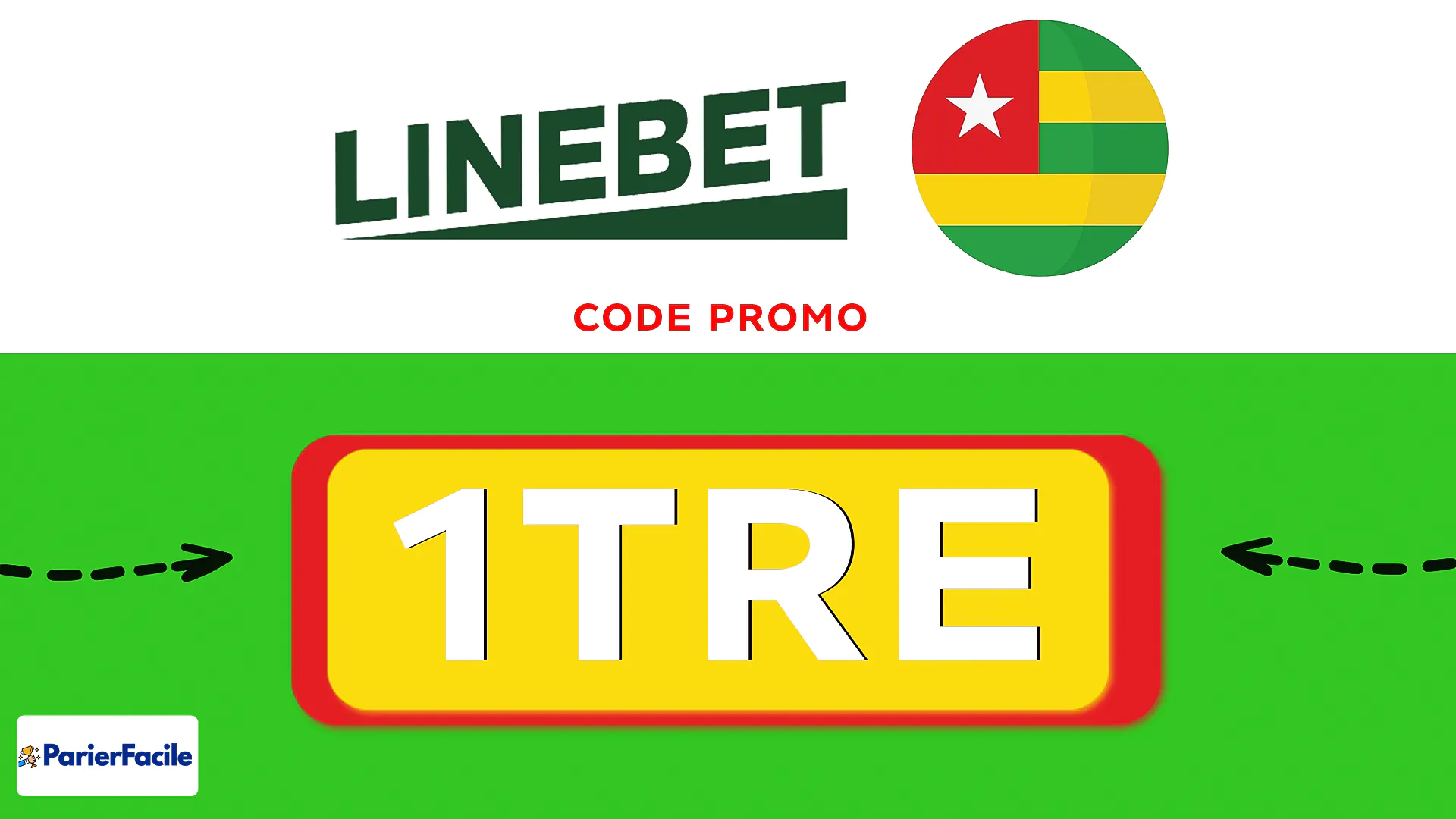 Meilleur code promo Linebet Togo : Utilisez « 1TRE » 1 Meilleur code promo Linebet Togo : Utilisez « 1TRE »