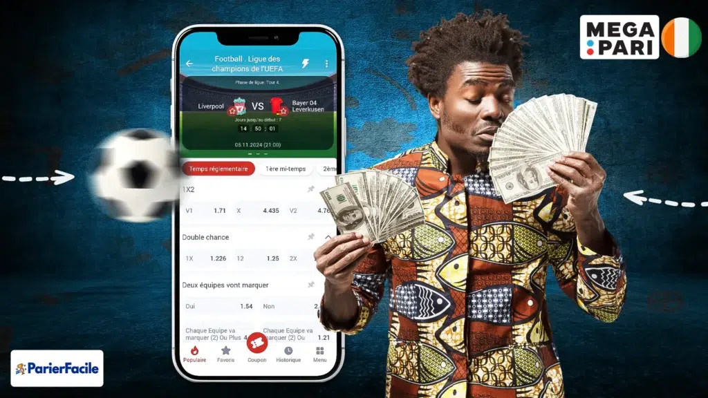 Comment commencer à parier sur Megapari CI  ?