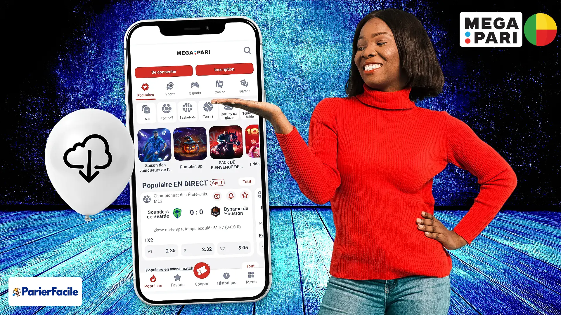 Comment télécharger Megapari Bénin APK ?