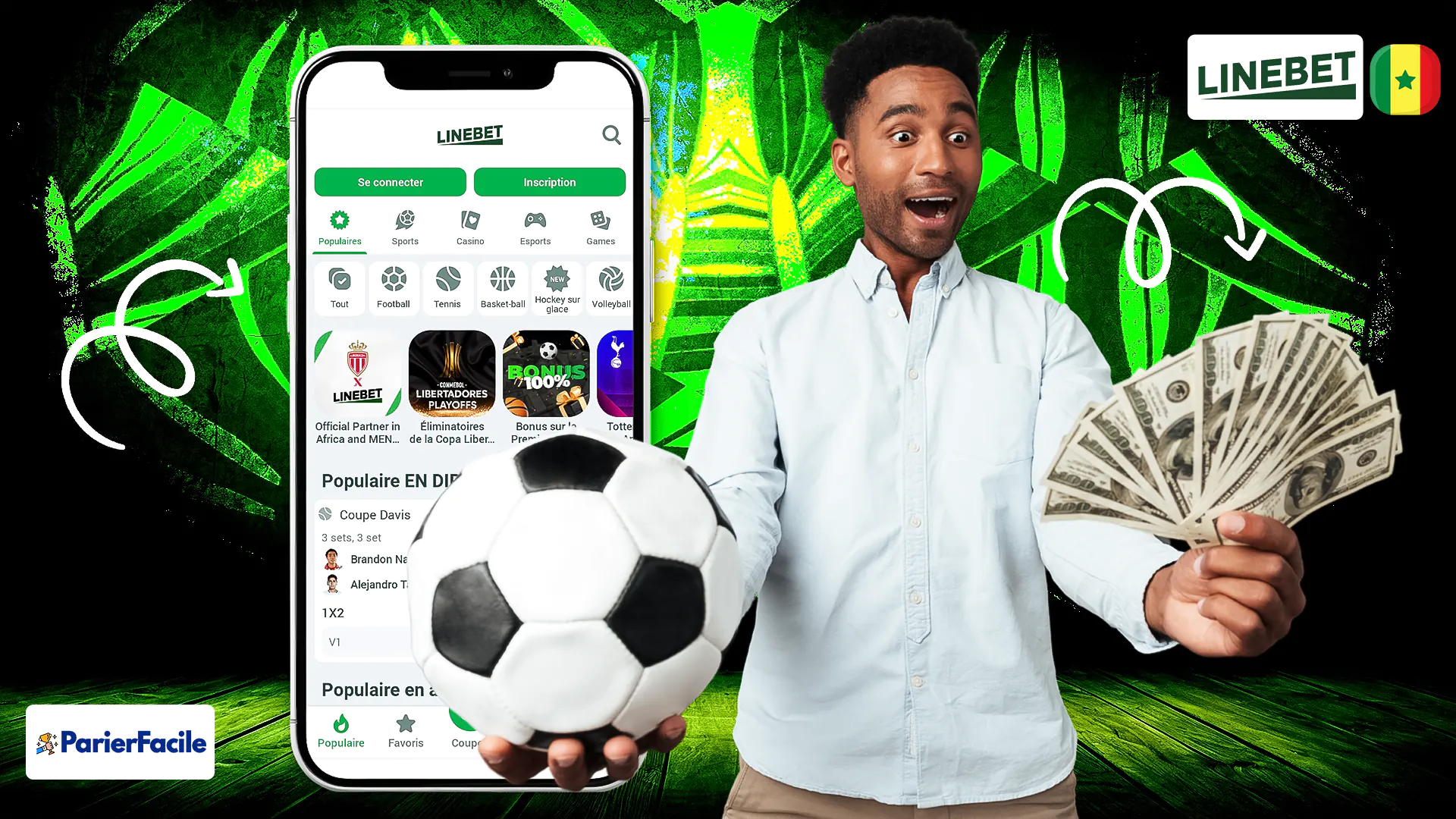 Comment parier sur Linebet Sénégal ? 12 Le football comme meilleure option pour parier sur Linebet Sénégal