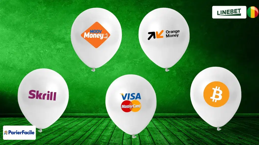 Linebet : comment faire un dépôt sur Linebet Mali ? 5 Les méthodes de dépôt sur Linebet Mali