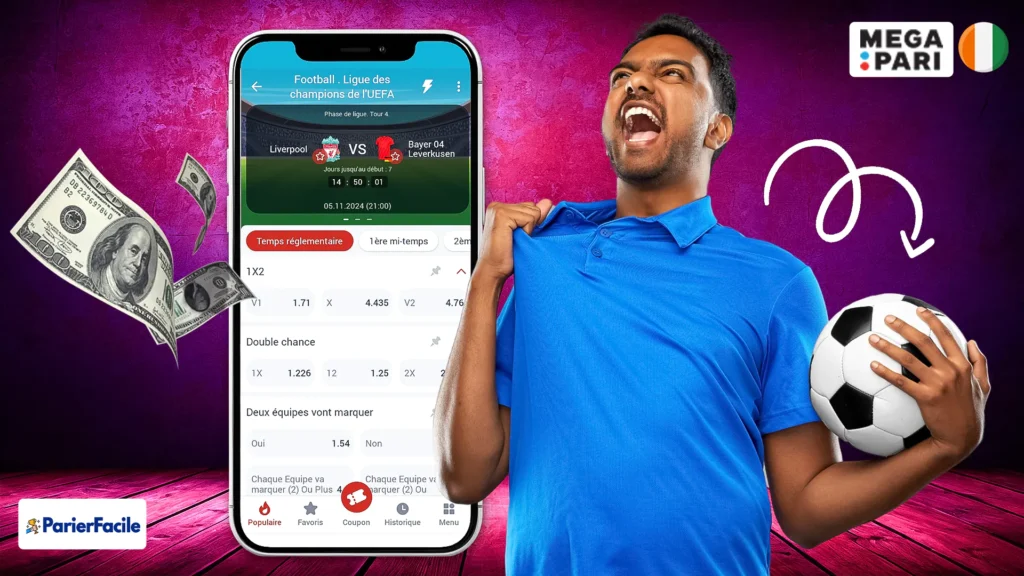 Parier sur Megapari Côte d'Ivoire : Ce qu'il faut retenir