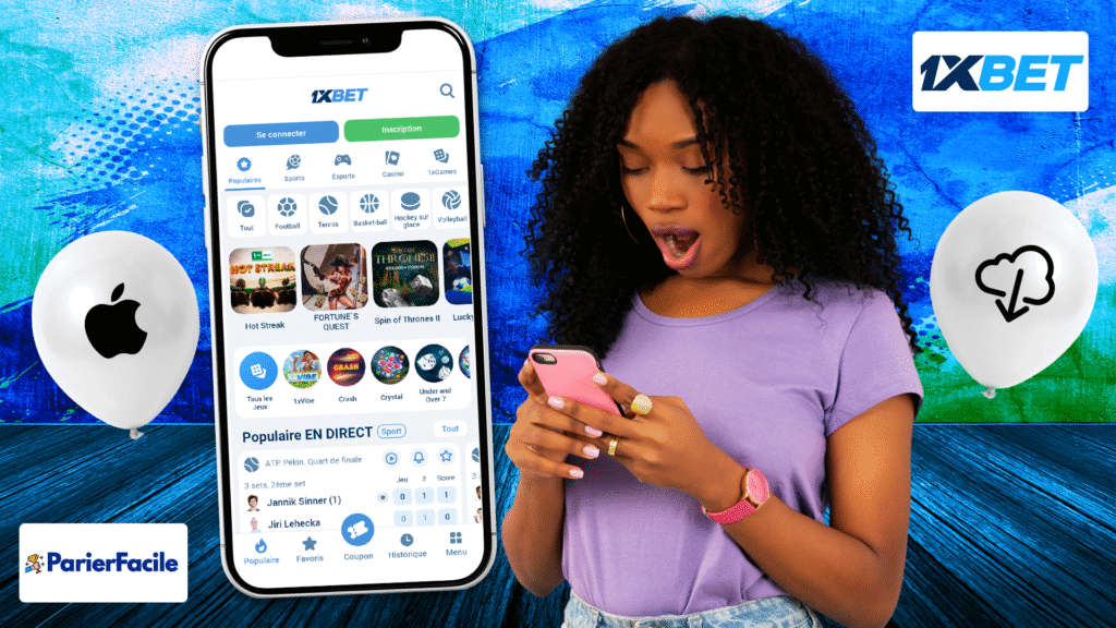 Pourquoi télécharger 1xbet sur iPhone ?