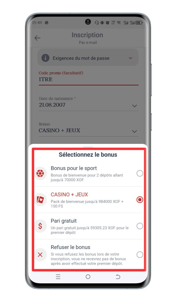 Le meilleur code promo Megapari Côte d’Ivoire 10 1756120682686 100
