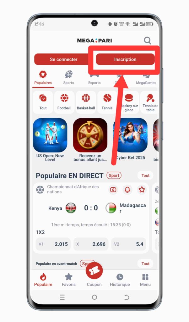 Rendez-vous sur Megapari