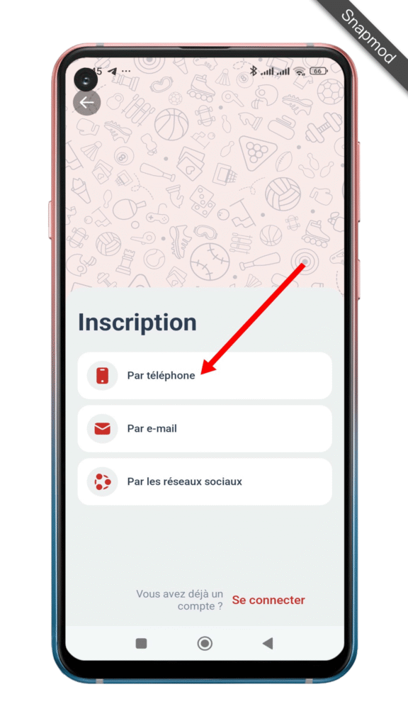 Inscription sur Megapari Côte d'Ivoire : étape à suivre pour créer un compte 7 Choisir la méthode d’inscription