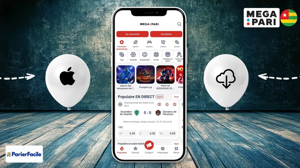 Comment télécharger Megapari Togo sur iOS