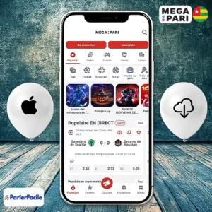 Megapari Togo sur iOS