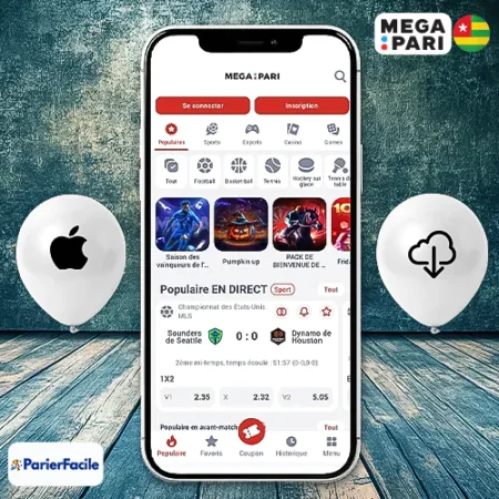 Comment télécharger Megapari Togo sur iOS ?