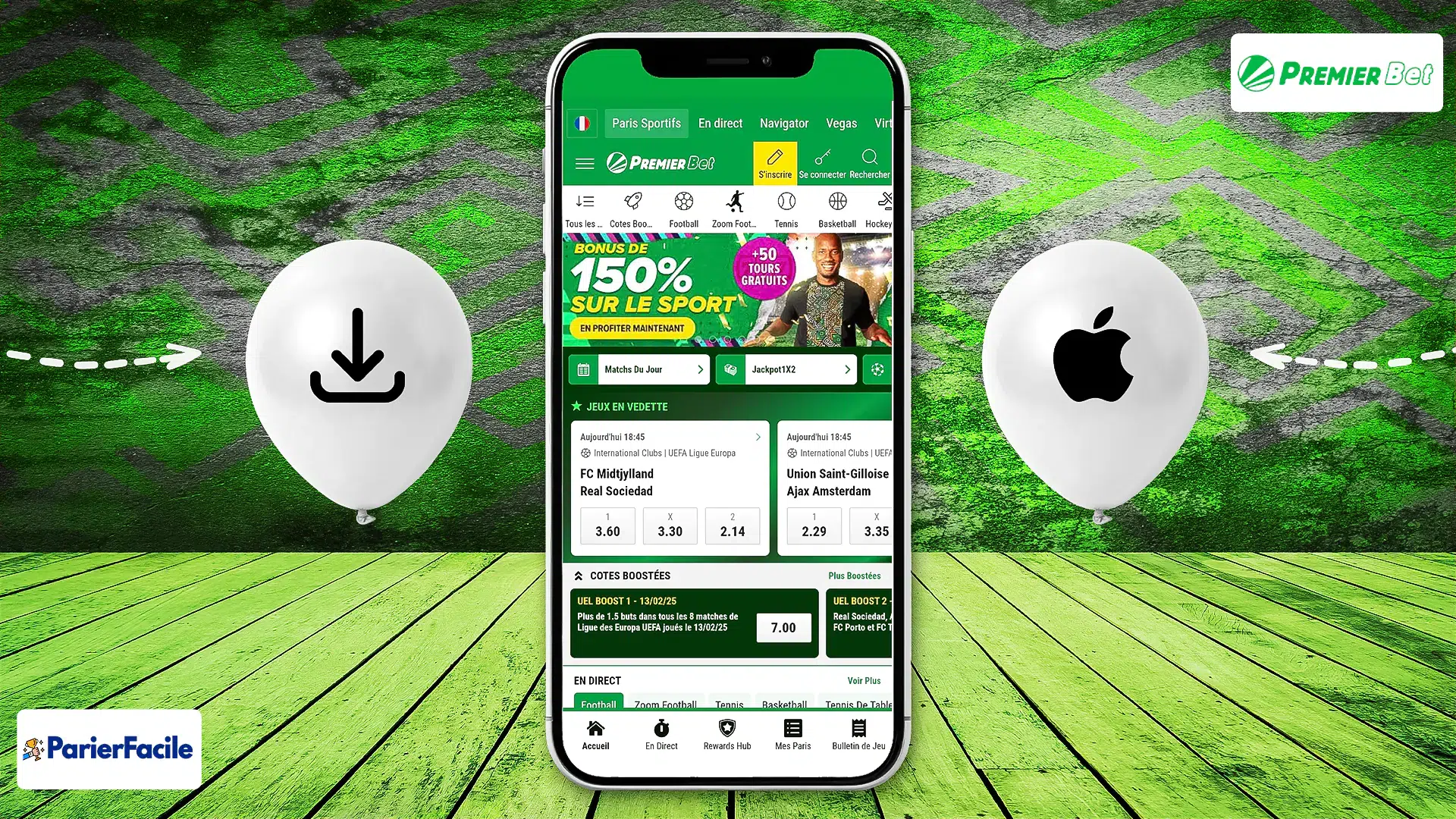 Comment télécharger Premier Bet apk iOS ?