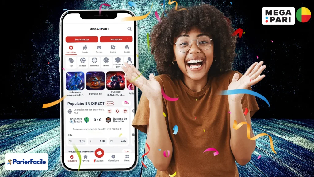 Les avantages du bookmaker MegaPari Bénin