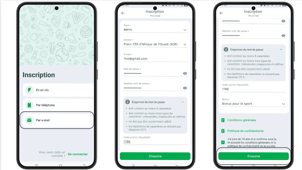 Inscription Linebet CI : comment s'inscrire sur Linebet ? 10 Inscription Linebet CI par e-mail